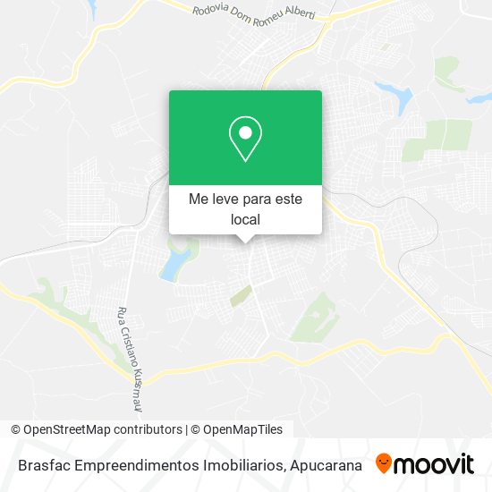 Brasfac Empreendimentos Imobiliarios mapa