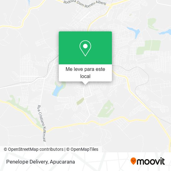Penelope Delivery mapa