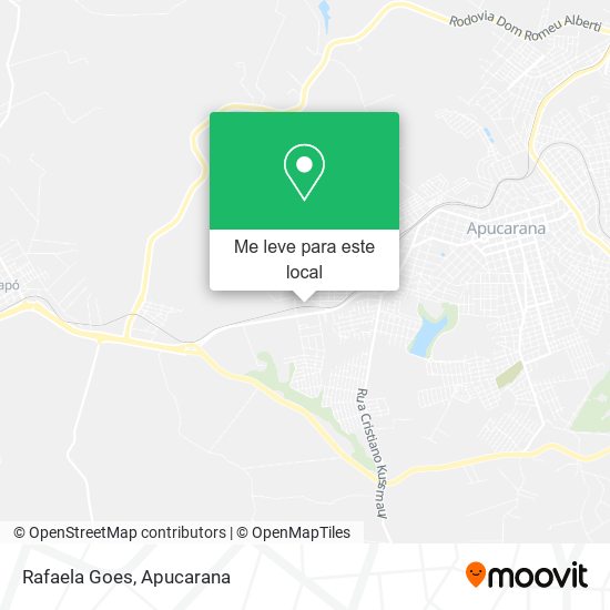 Rafaela Goes mapa