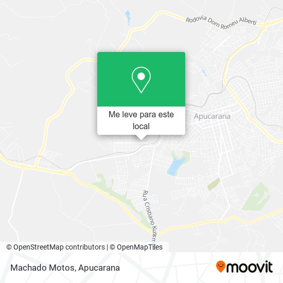 Machado Motos mapa