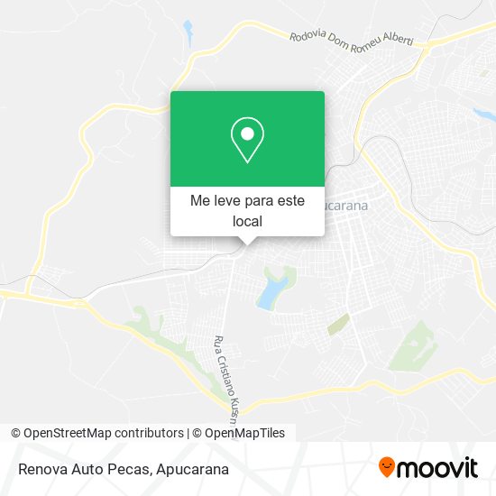 Renova Auto Pecas mapa