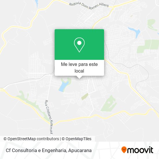Cf Consultoria e Engenharia mapa