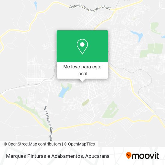 Marques Pinturas e Acabamentos mapa