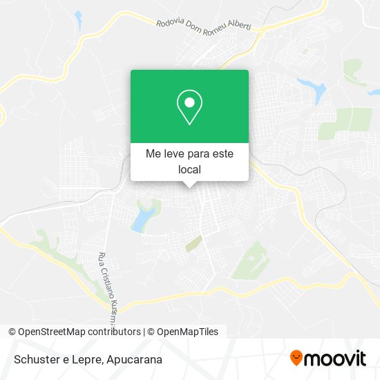 Schuster e Lepre mapa