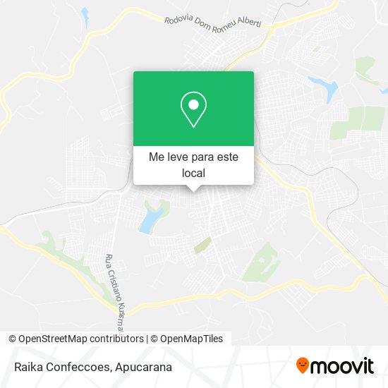 Raika Confeccoes mapa