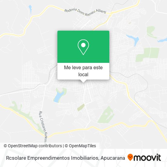 Rcsolare Empreendimentos Imobiliarios mapa