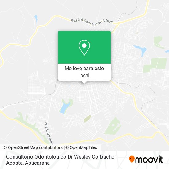 Consultório Odontológico Dr Wesley Corbacho Acosta mapa