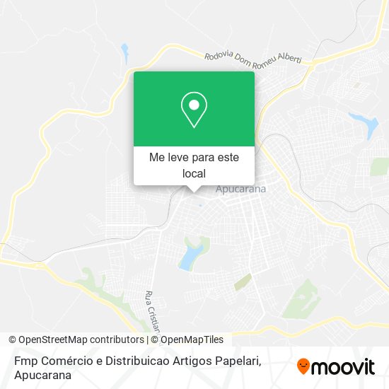 Fmp Comércio e Distribuicao Artigos Papelari mapa