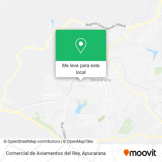 Comercial de Aviamentos del Rey mapa