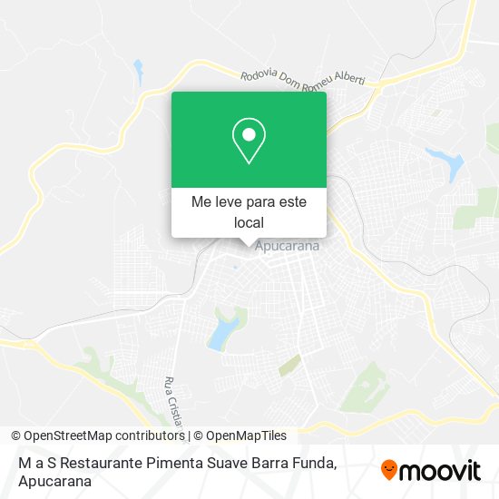 M a S Restaurante Pimenta Suave Barra Funda mapa