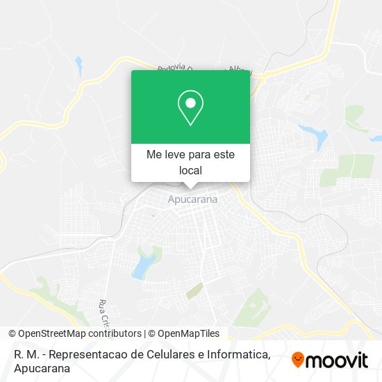 R. M. - Representacao de Celulares e Informatica mapa