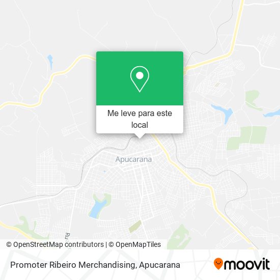 Promoter Ribeiro Merchandising mapa