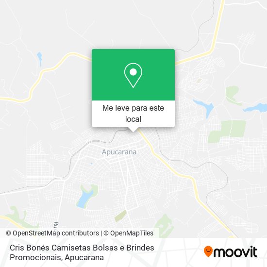 Cris Bonés Camisetas Bolsas e Brindes Promocionais mapa