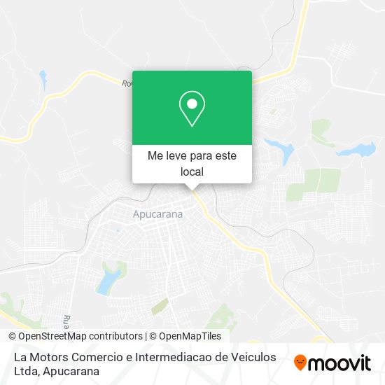 La Motors Comercio e Intermediacao de Veiculos Ltda mapa