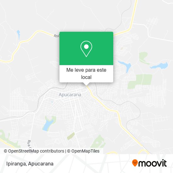 Ipiranga mapa