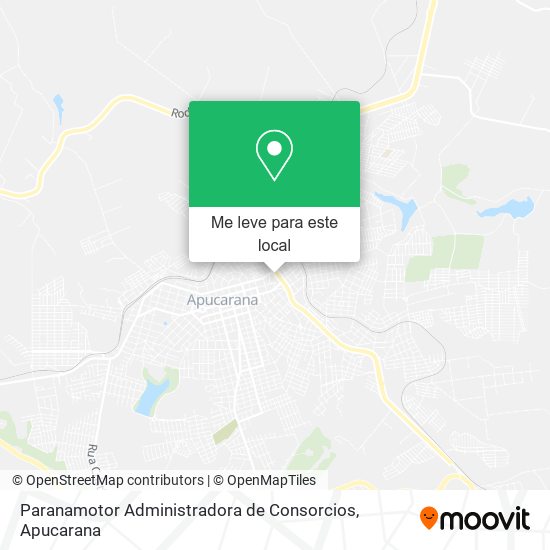 Paranamotor Administradora de Consorcios mapa
