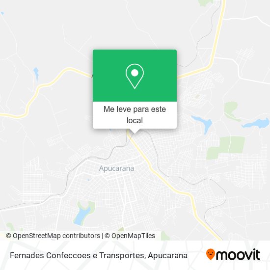 Fernades Confeccoes e Transportes mapa