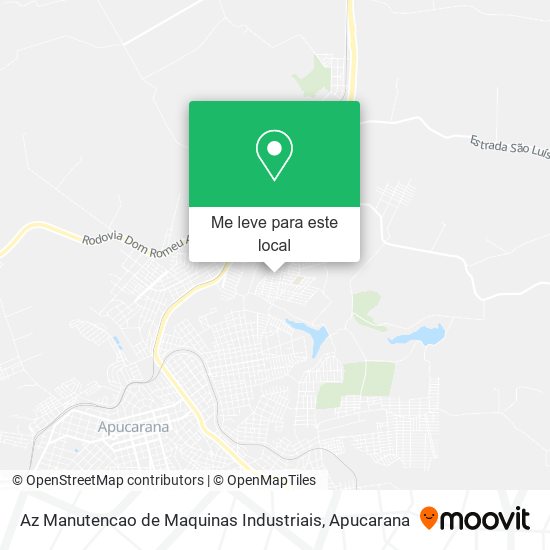 Az Manutencao de Maquinas Industriais mapa