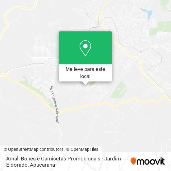 Amali Bonés e Camisetas Promocionais - Jardim Eldorado mapa