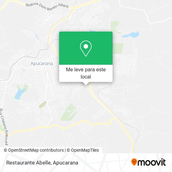 Restaurante Abelle mapa