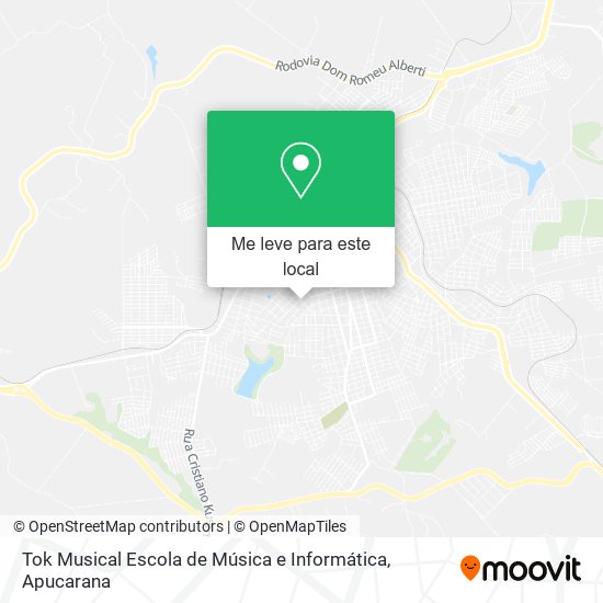 Tok Musical Escola de Música e Informática mapa
