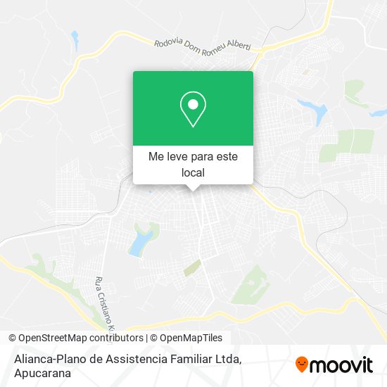 Alianca-Plano de Assistencia Familiar Ltda mapa