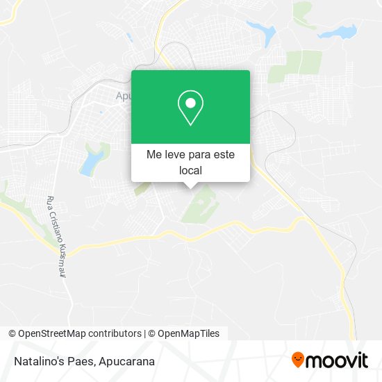 Natalino's Paes mapa