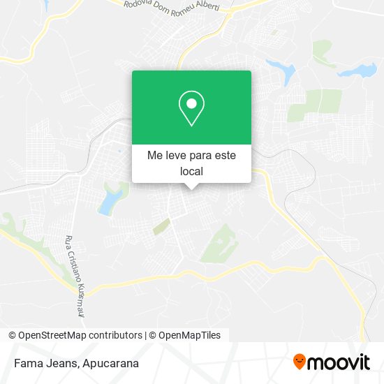 Fama Jeans mapa