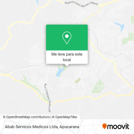 Abab Servicos Medicos Ltda mapa