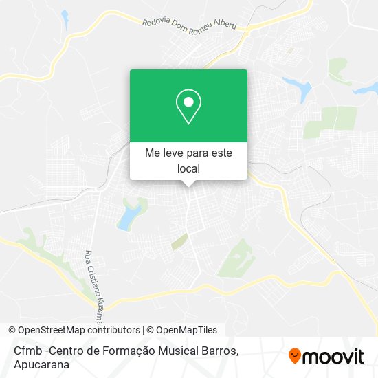 Cfmb -Centro de Formação Musical Barros mapa