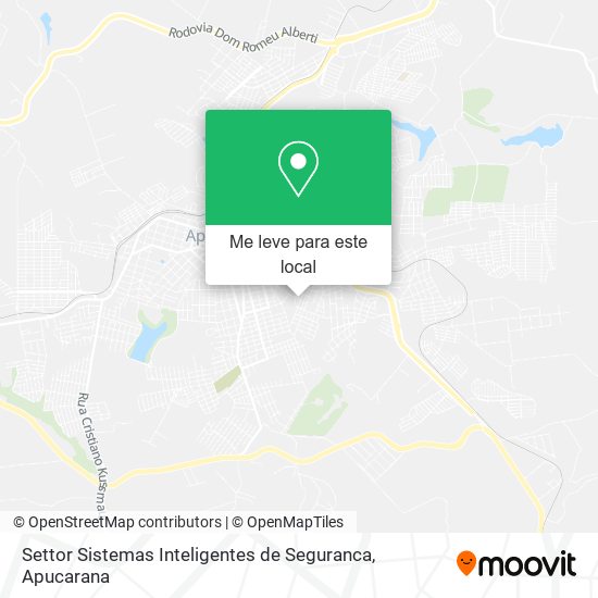 Settor Sistemas Inteligentes de Seguranca mapa