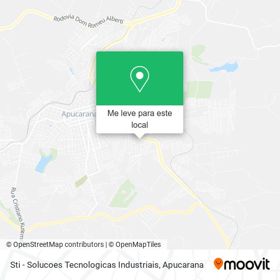 Sti - Solucoes Tecnologicas Industriais mapa