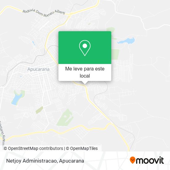 Netjoy Administracao mapa