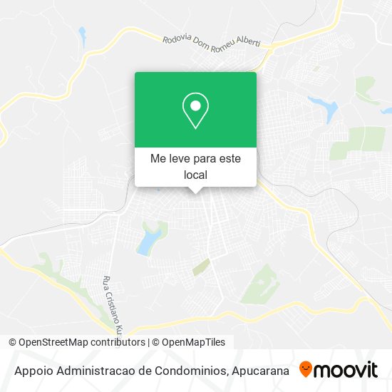 Appoio Administracao de Condominios mapa