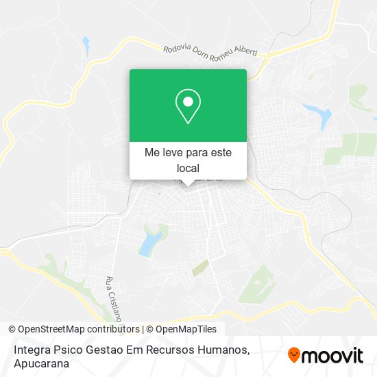 Integra Psico Gestao Em Recursos Humanos mapa