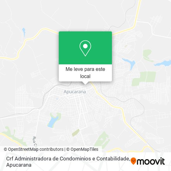 Crf Administradora de Condominios e Contabilidade mapa