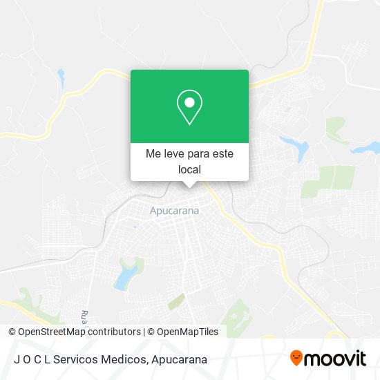 J O C L Servicos Medicos mapa