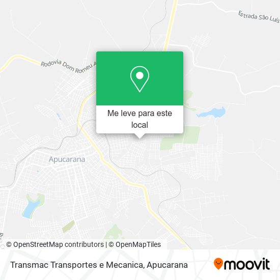 Transmac Transportes e Mecanica mapa