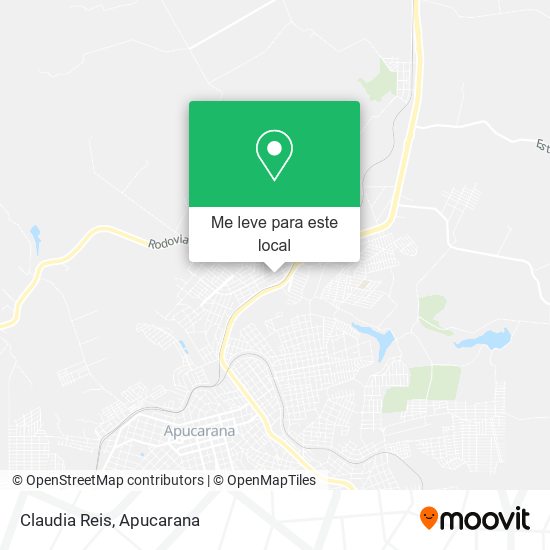 Claudia Reis mapa
