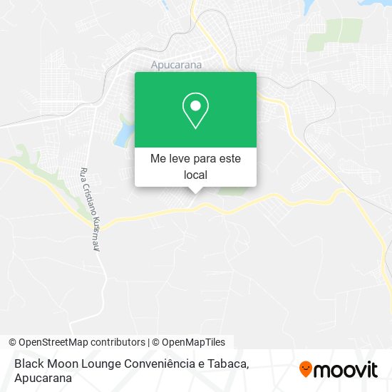 Black Moon Lounge Conveniência e Tabaca mapa