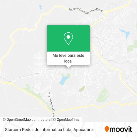 Starcom Redes de Informatica Ltda mapa