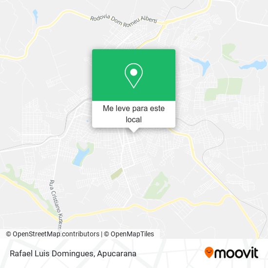 Rafael Luis Domingues mapa