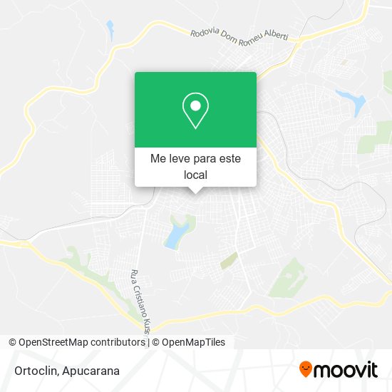 Ortoclin mapa