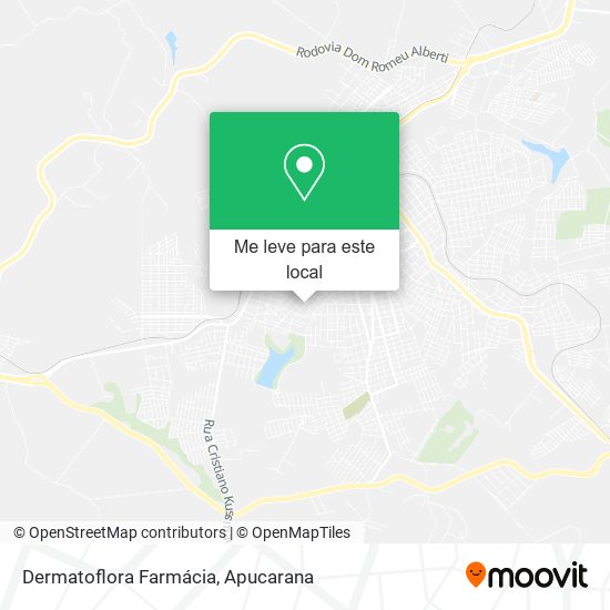 Dermatoflora Farmácia mapa