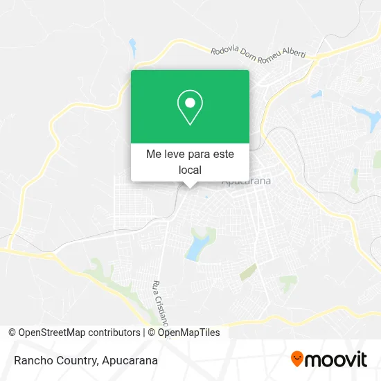 Rancho Country mapa