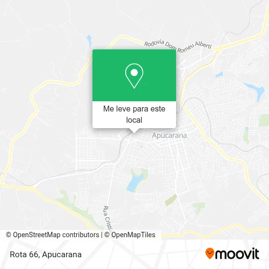 Rota 66 mapa