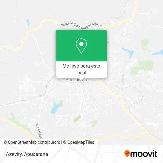 Azevity mapa