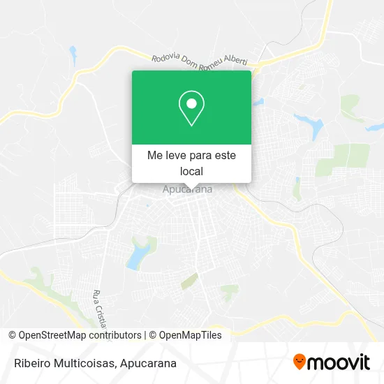 Ribeiro Multicoisas mapa