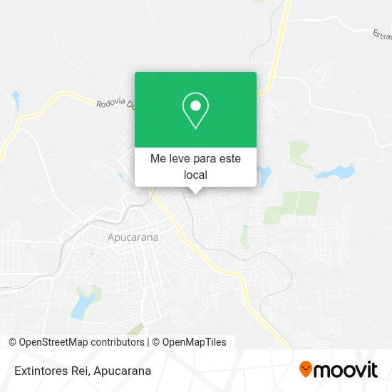Extintores Rei mapa