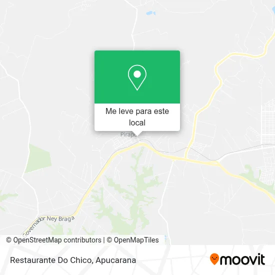 Restaurante Do Chico mapa
